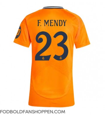 Real Madrid Ferland Mendy #23 Udebanetrøje Dame 2024-25 Kortærmet